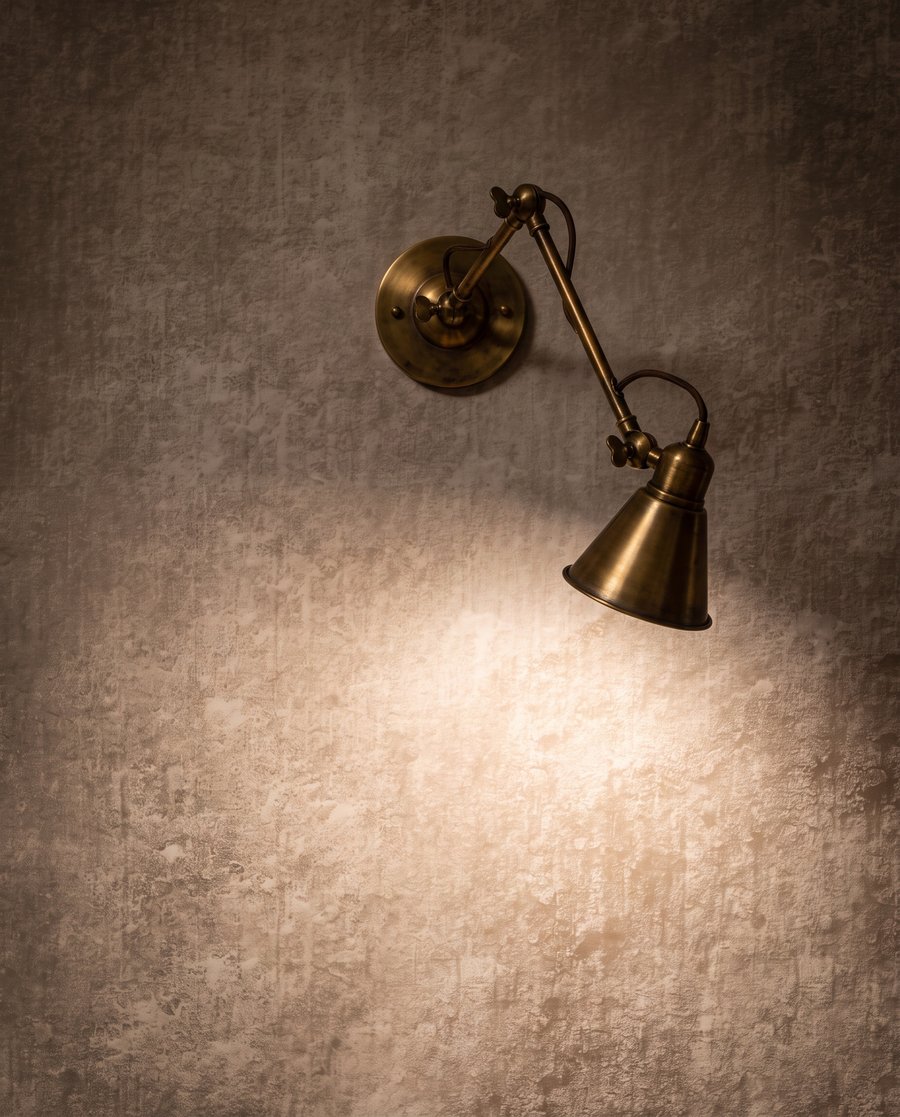 Zachte sporen op patina — detail