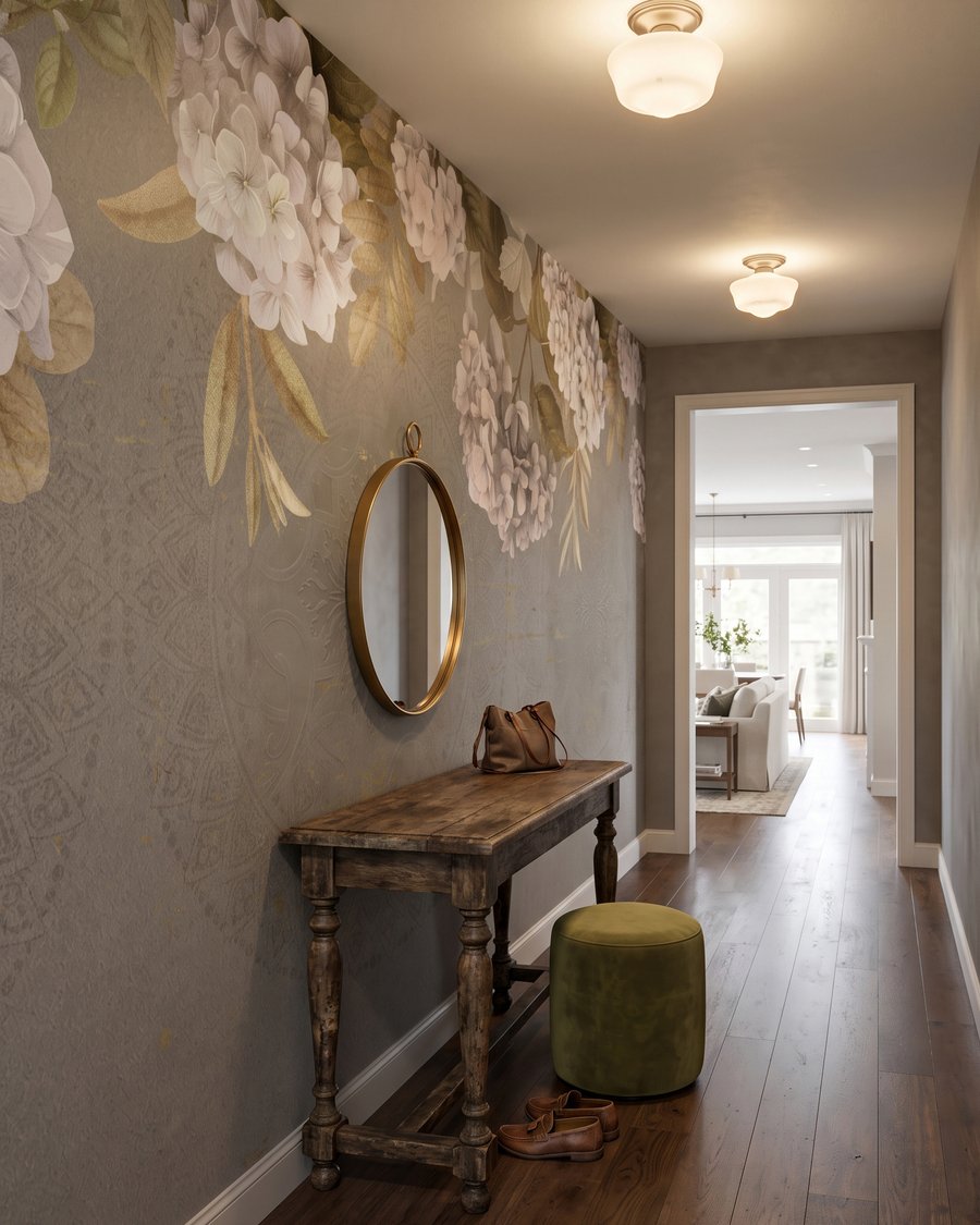 Bloesem boven open ruimte — interieur 6
