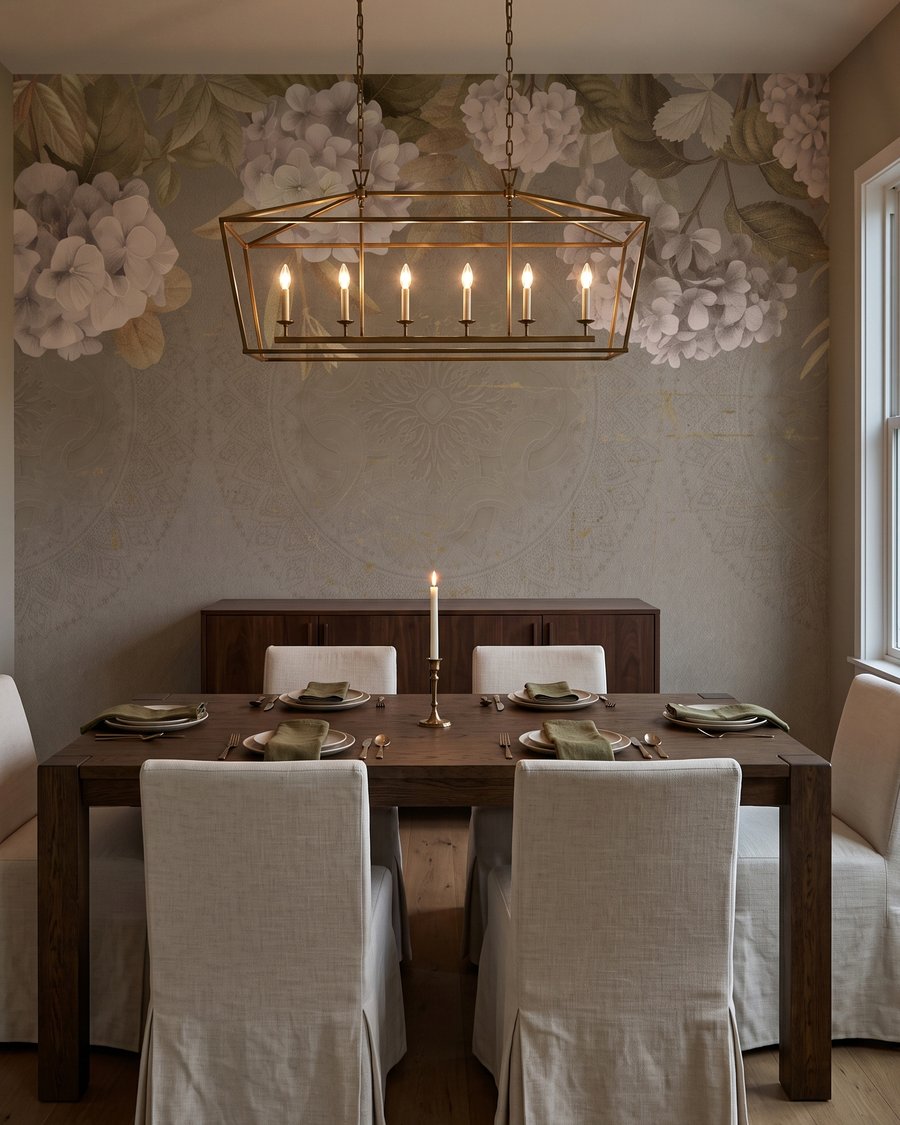 Bloesem boven open ruimte — interieur 7