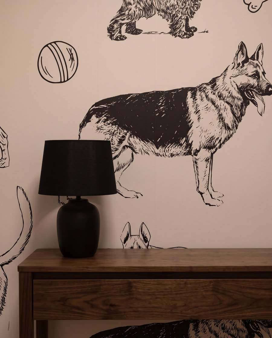 Honden in fijne pentrekken — interieur 4