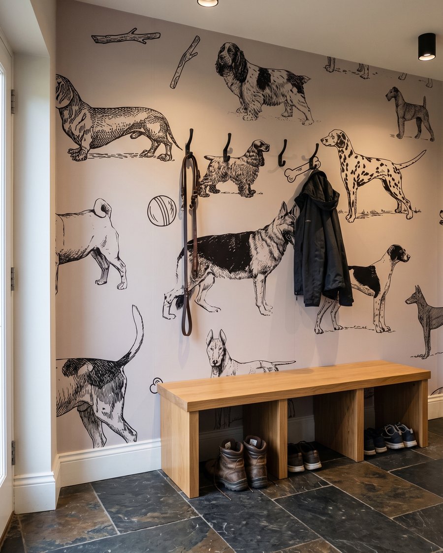 Honden in fijne pentrekken — interieur 5