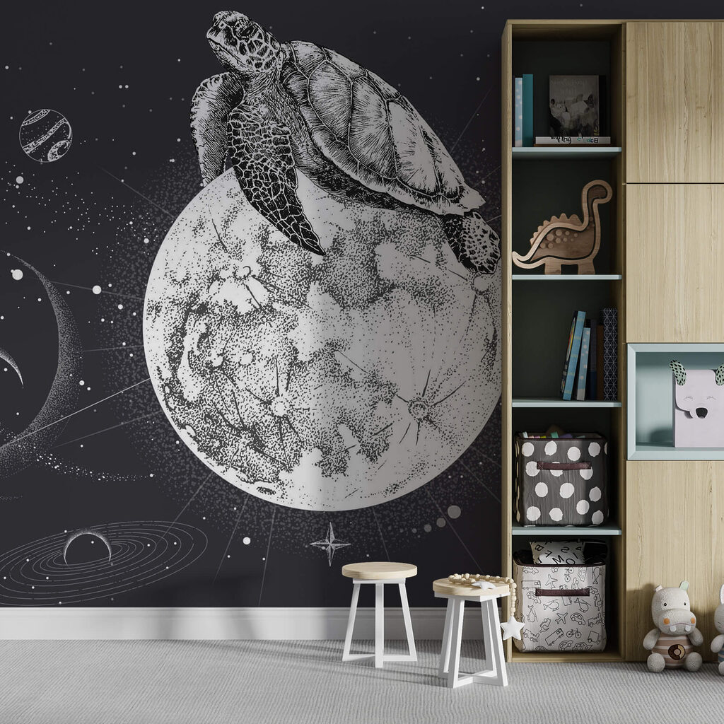 Schildpad op een maan — interieur 2