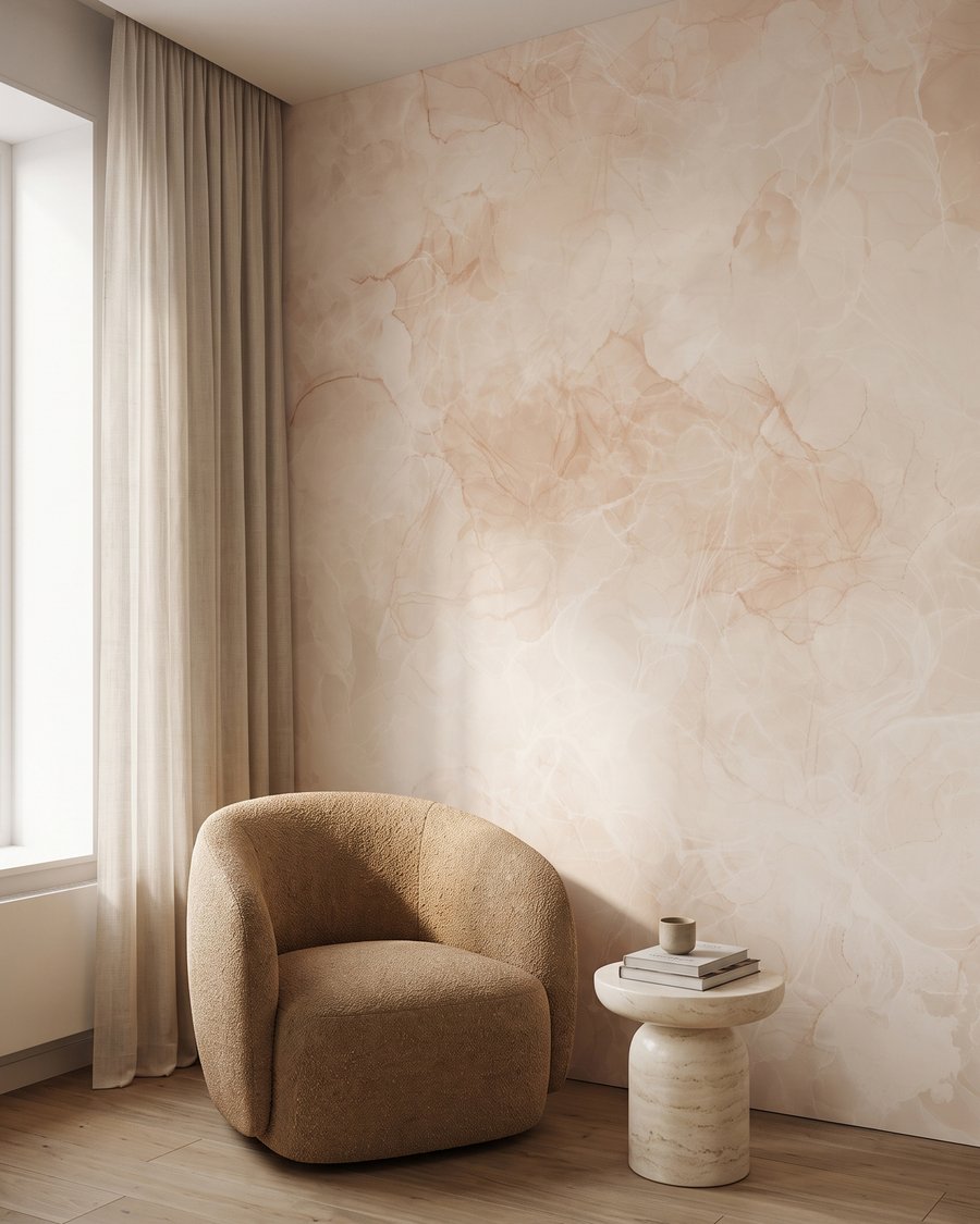 Wolken van geschilderde kleur — interieur 2
