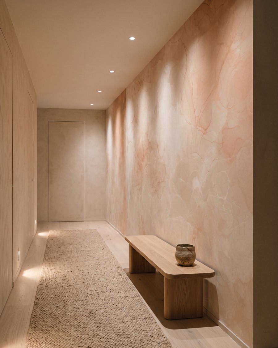 Wolken van geschilderde kleur — interieur 3