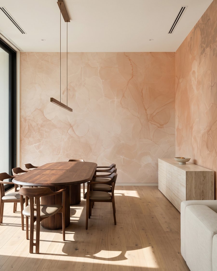 Wolken van geschilderde kleur — interieur 4