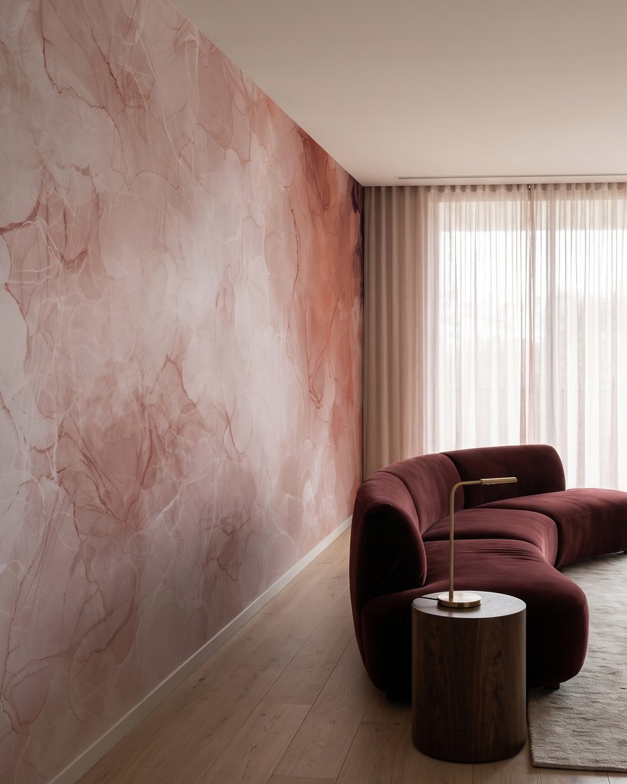 Wolken van geschilderde kleur — interieur 3