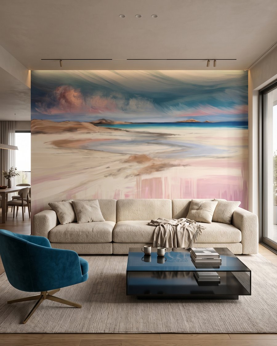 Roze licht op zee — interieur 3