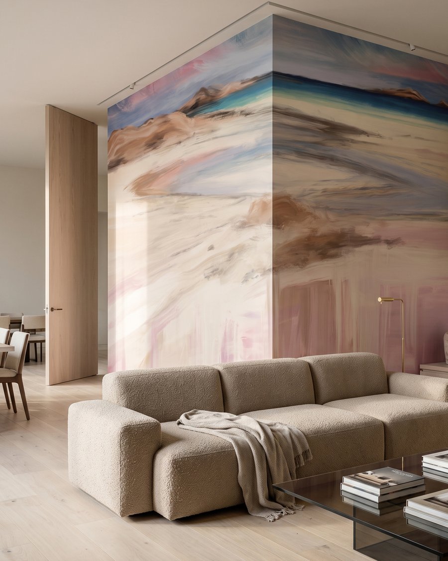 Roze licht op zee — interieur 4
