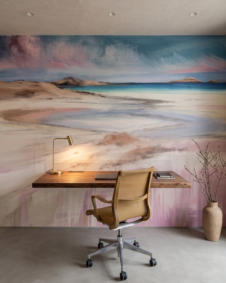Roze licht op zee — interieur 7