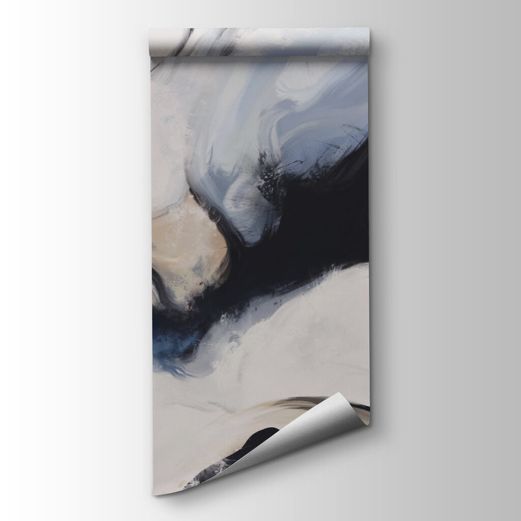 Blauwe stroom door licht — productweergave