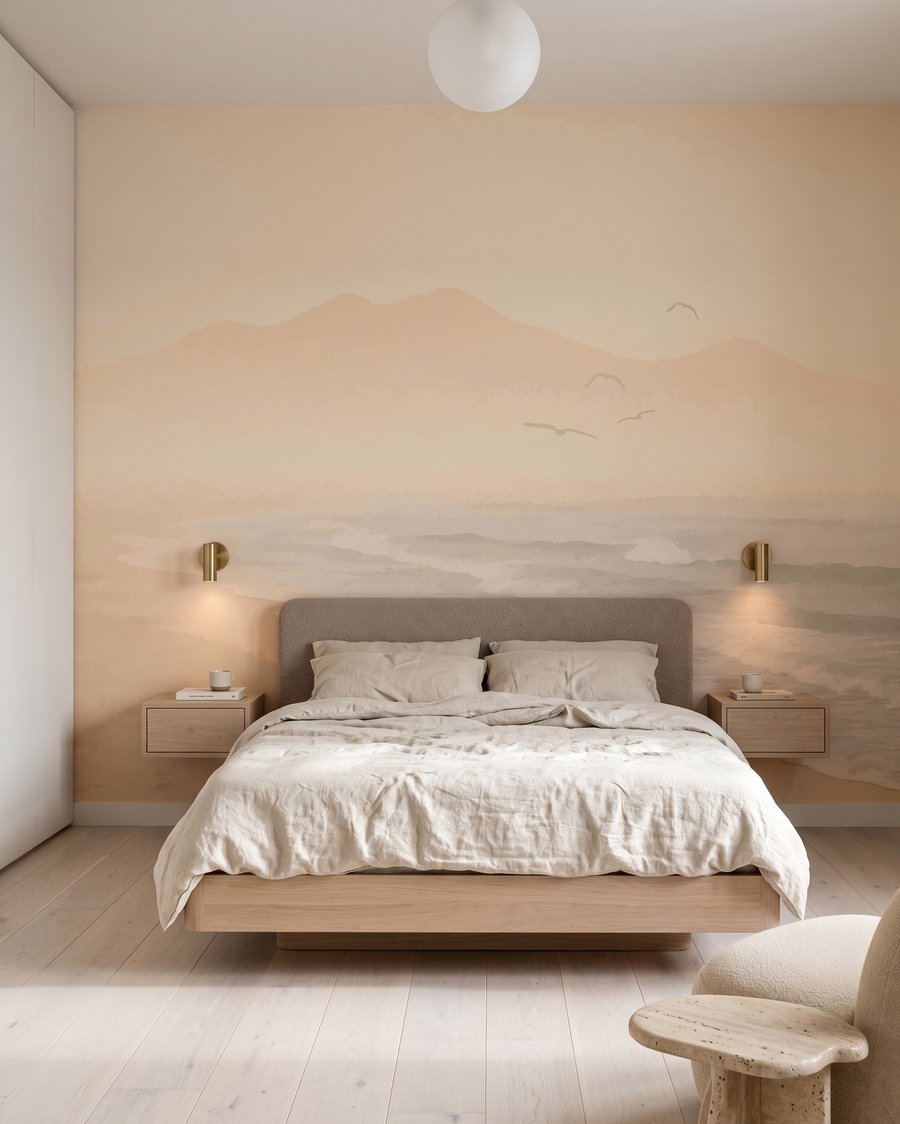 Vuurtoren in gouden nevel — interieur 2