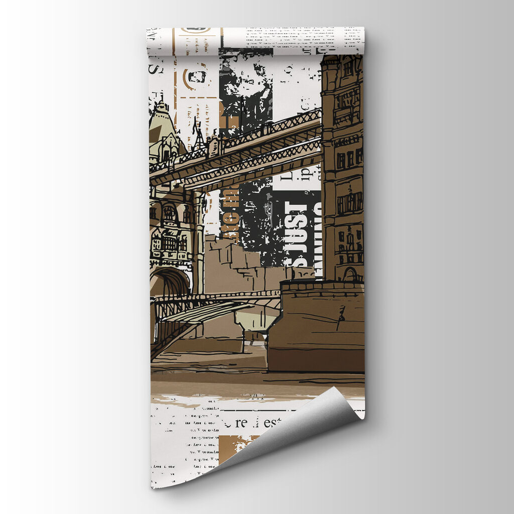 Tower Bridge in kranten — productweergave