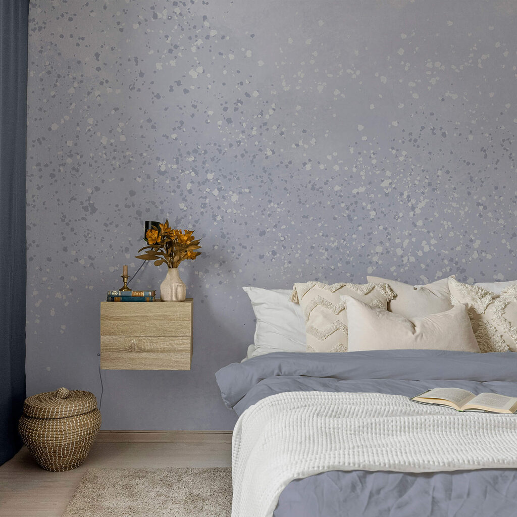 Kleine stipjes in lila — interieur 1