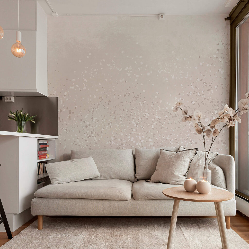 Fijne stippen in sluiers — interieur 2