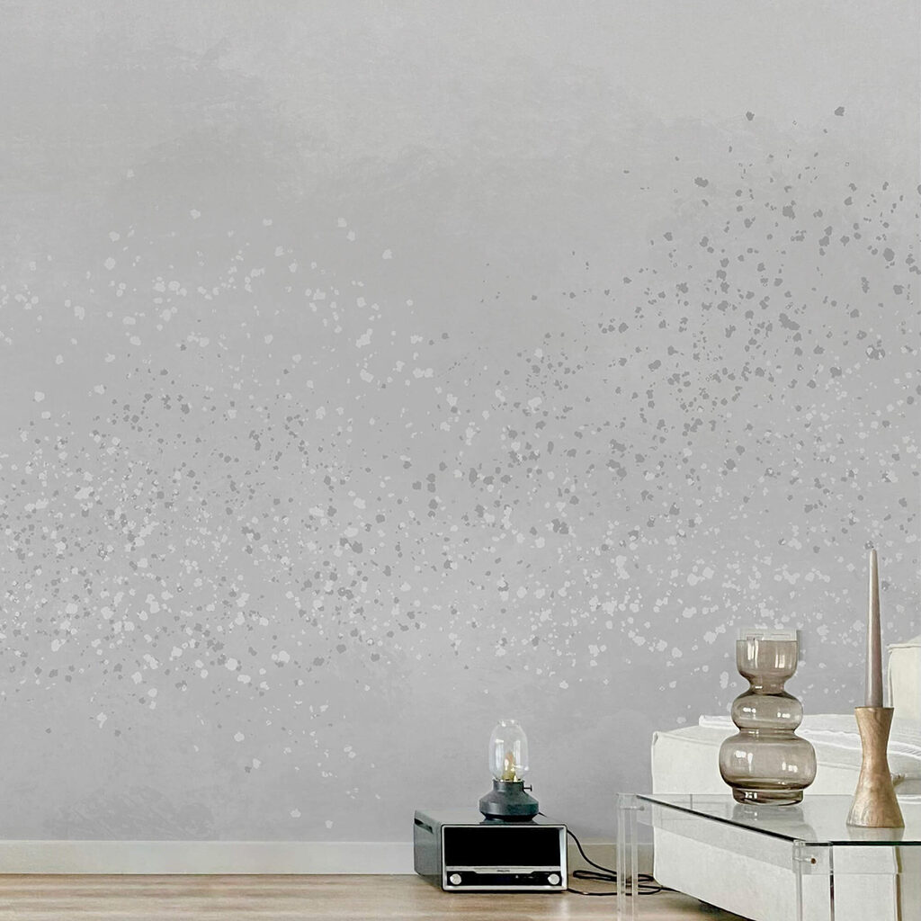 Fijne stippen in sluiers — interieur 1