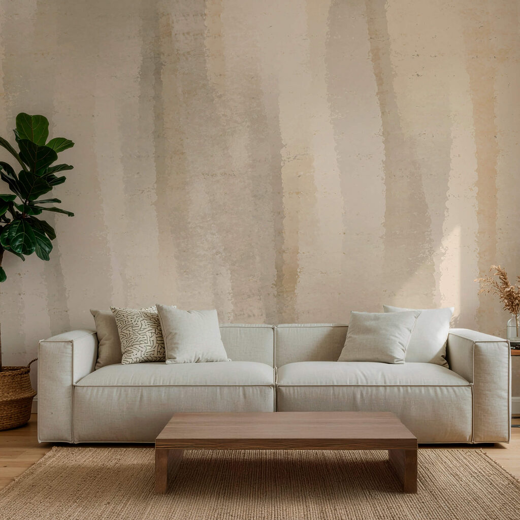Zachte, vloeiende tinten van natuurlijke tinten — interieur 1