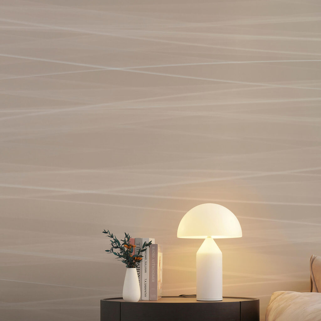 Fijne lijnen in perziktinten — interieur 2