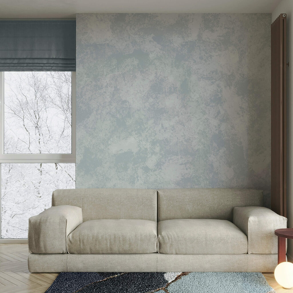 Een wolk van lichtblauw — interieur 3