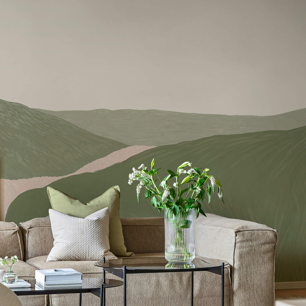 Pad door getekende heuvels — interieur 3