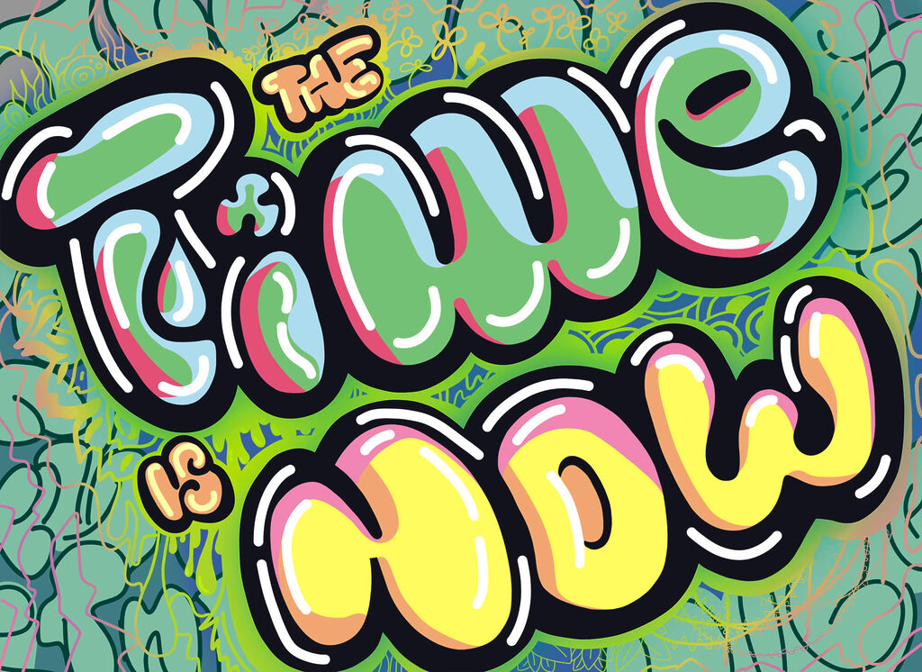 The time is now — volledig ontwerp