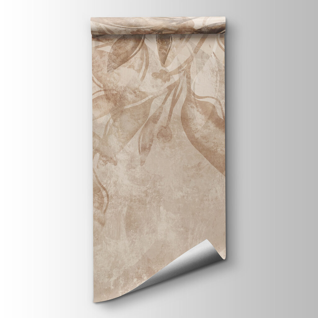 Hangend loof op beige — productweergave