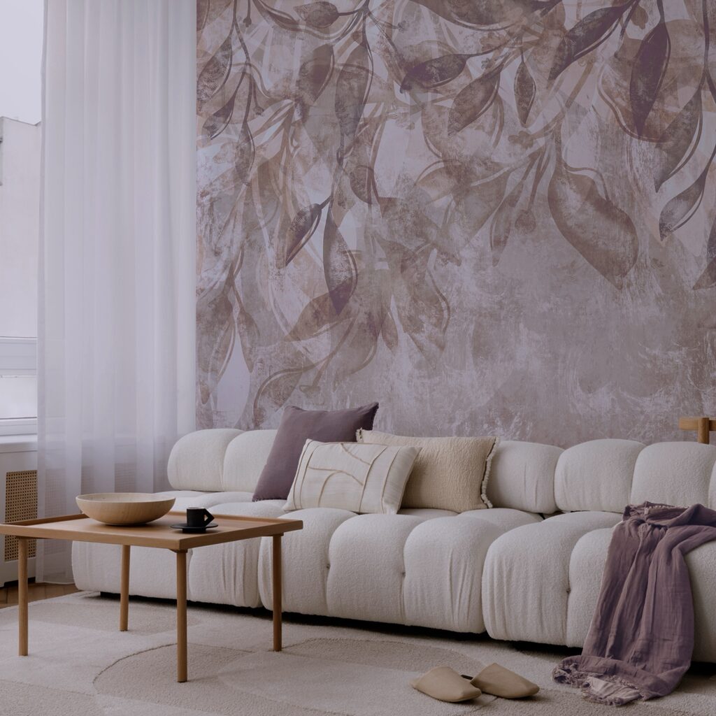 Drijvende bladeren in zachte tinten — interieur 2