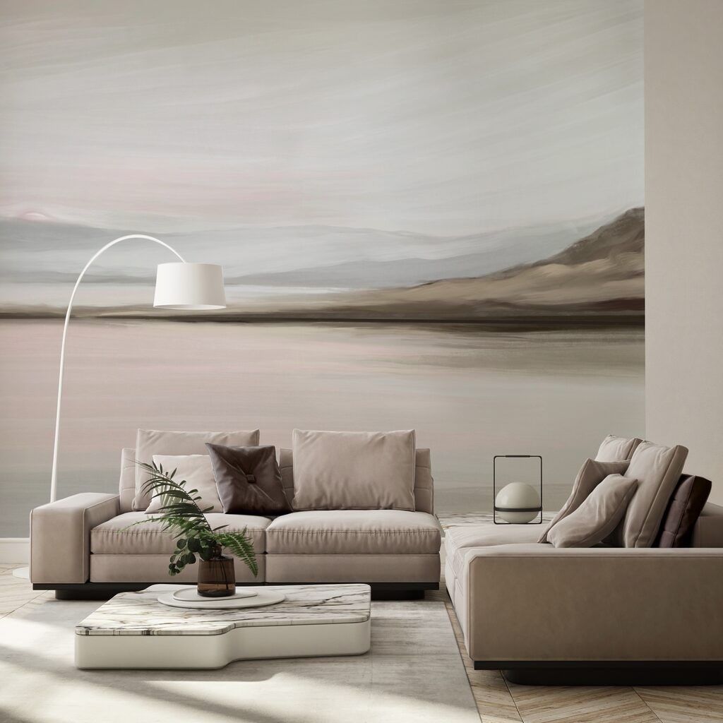 Een meer in pastelstreken — interieur 1