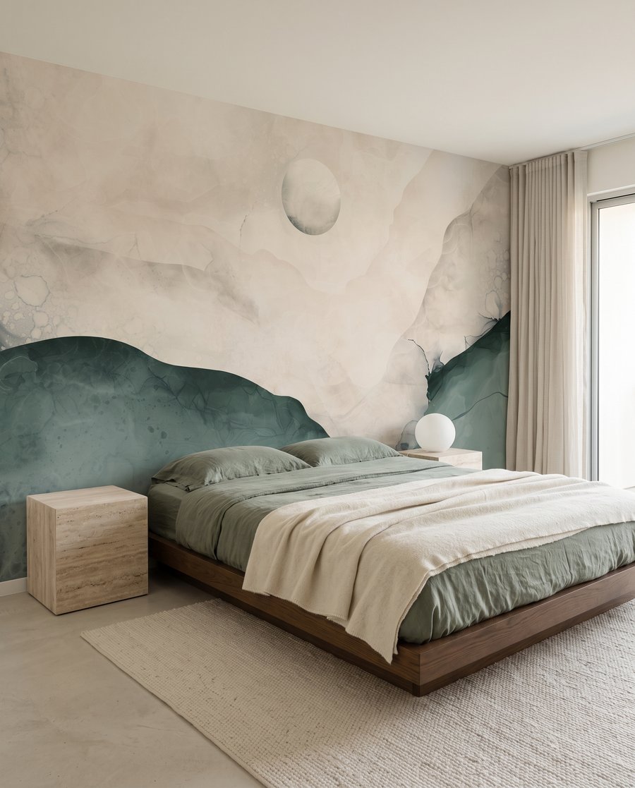 Maan boven vloeiende bergen — interieur 2