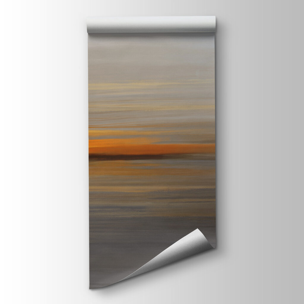 Zon tussen horizontale verfstreken — productweergave