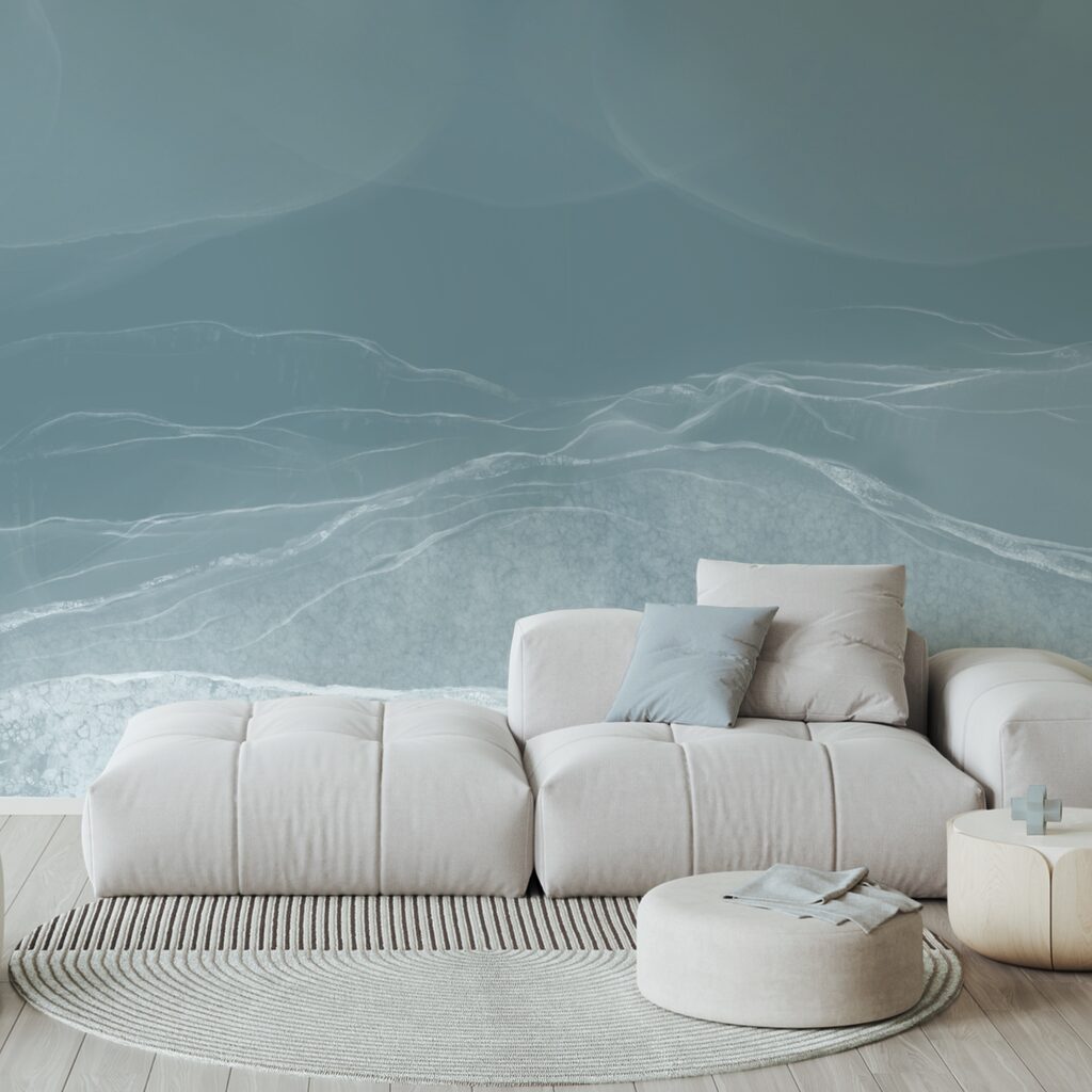 Zachte golven in gedempte tinten — interieur 2