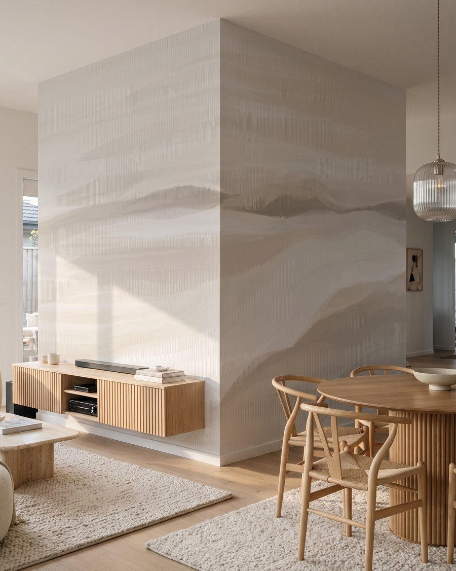 Brede streken langs horizon — interieur 4