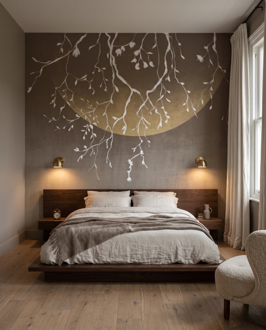 Twijgen hangen voor maanlicht — interieur 2