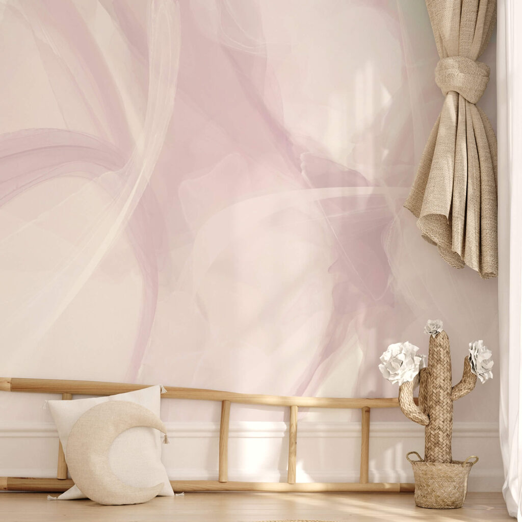 Roze sluiers in beweging — interieur 3