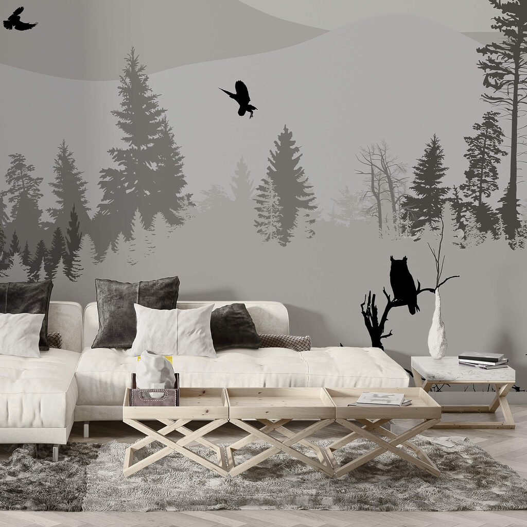 Kat voor een bergbos — interieur 2
