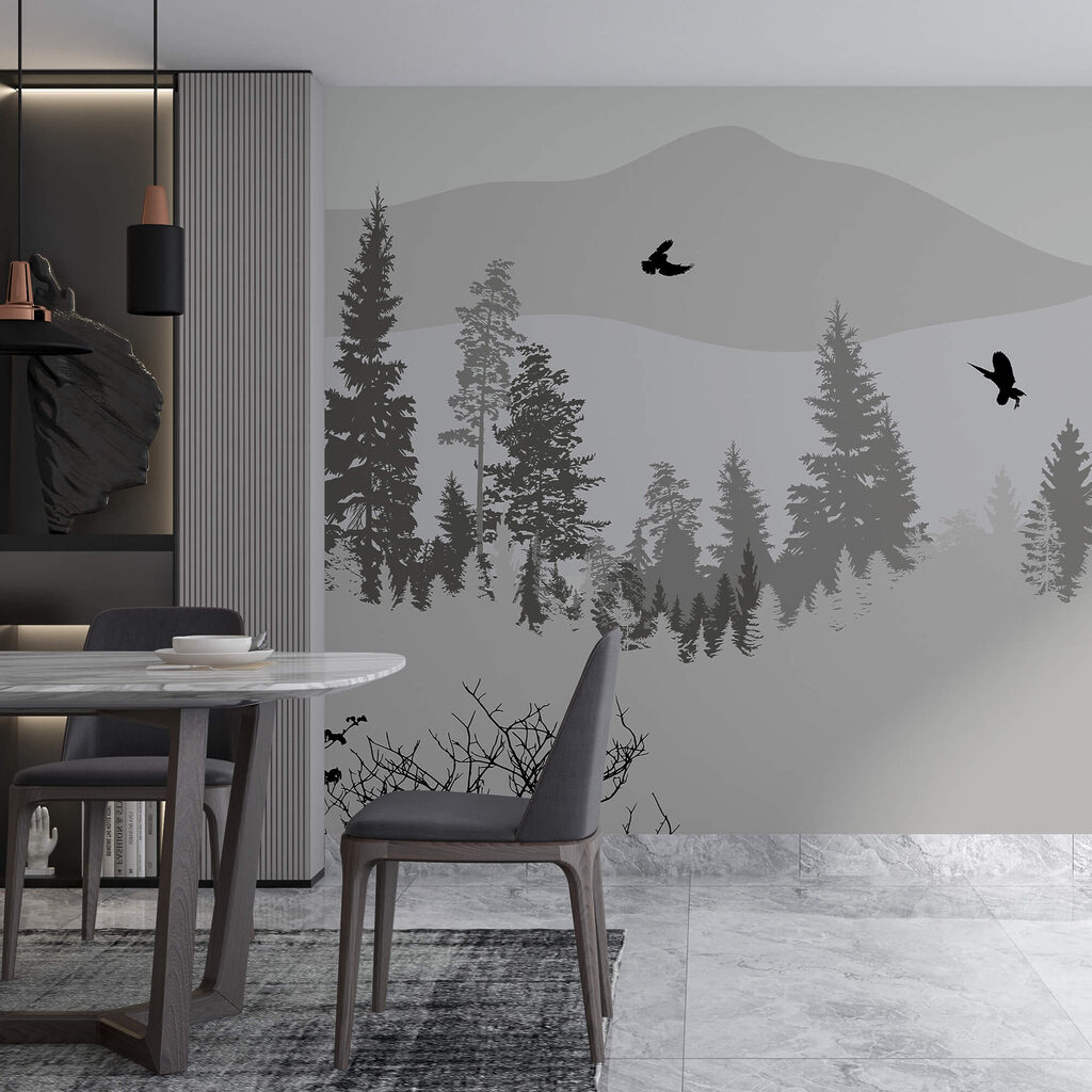 Kat voor een bergbos — interieur 3