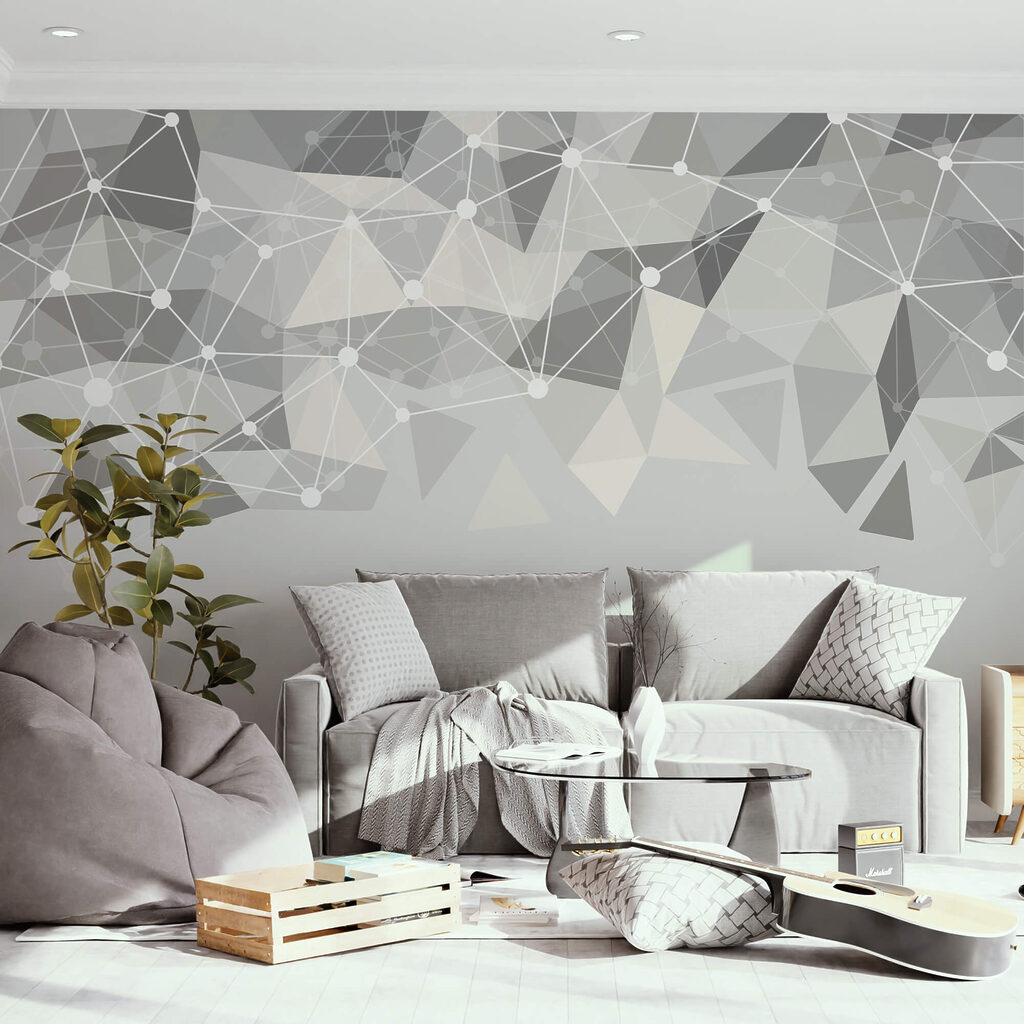 Driehoeken in een lichtnetwerk — interieur 2