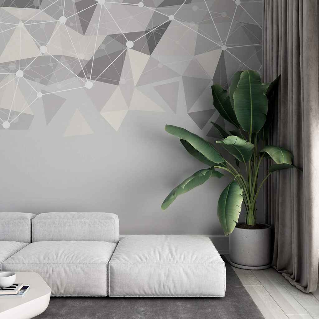 Driehoeken in een lichtnetwerk — interieur 3
