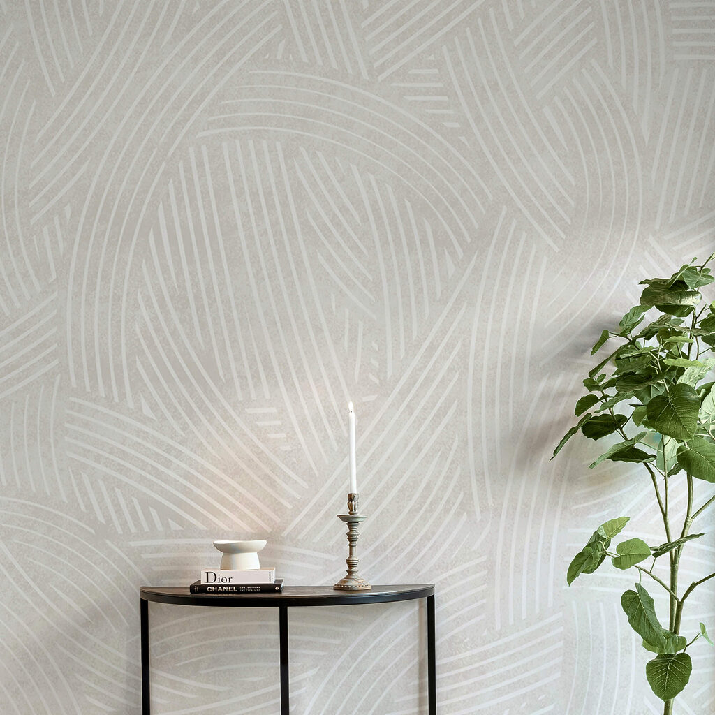 Kleine waaiers in wit — interieur 3