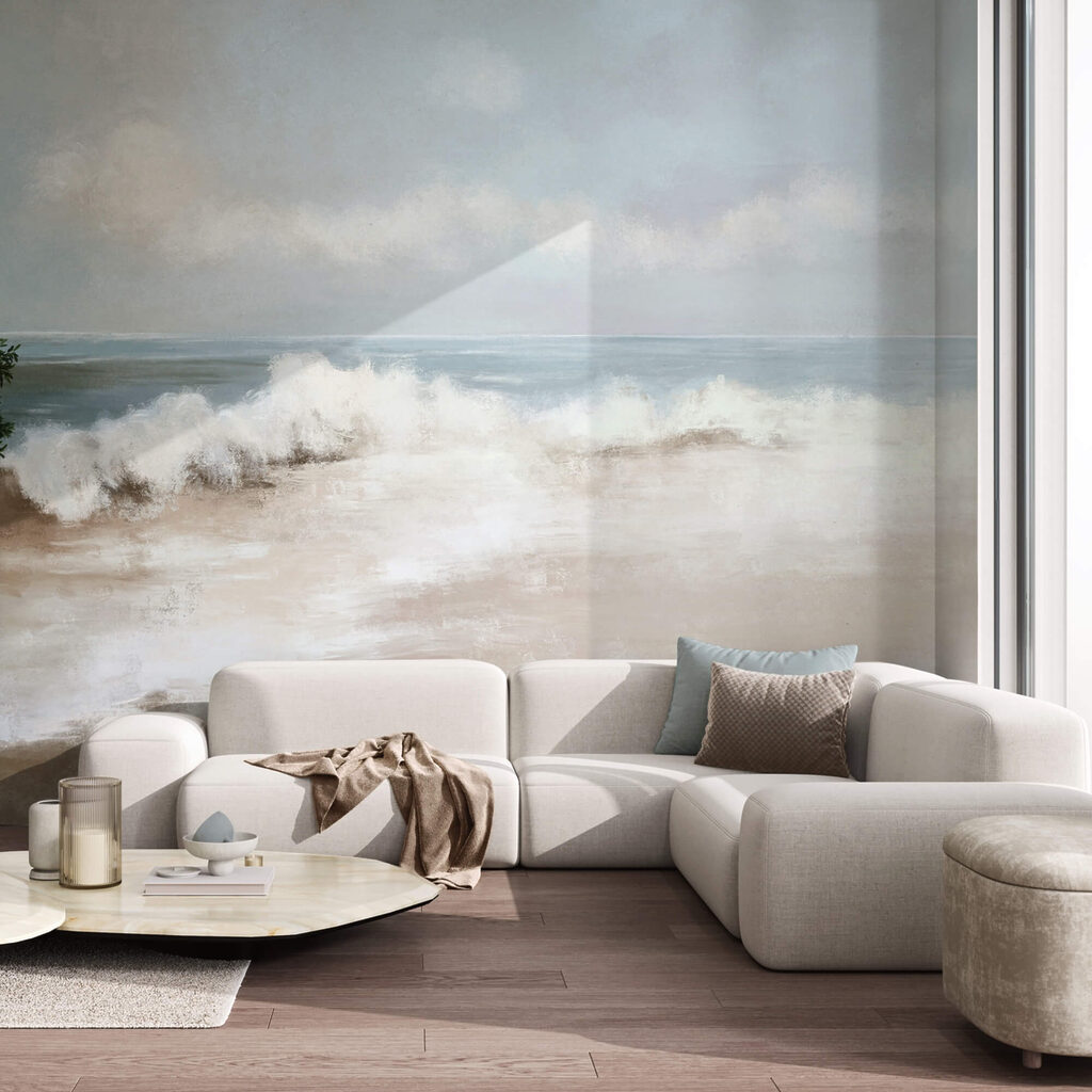 Waar golven zand raken — interieur 2