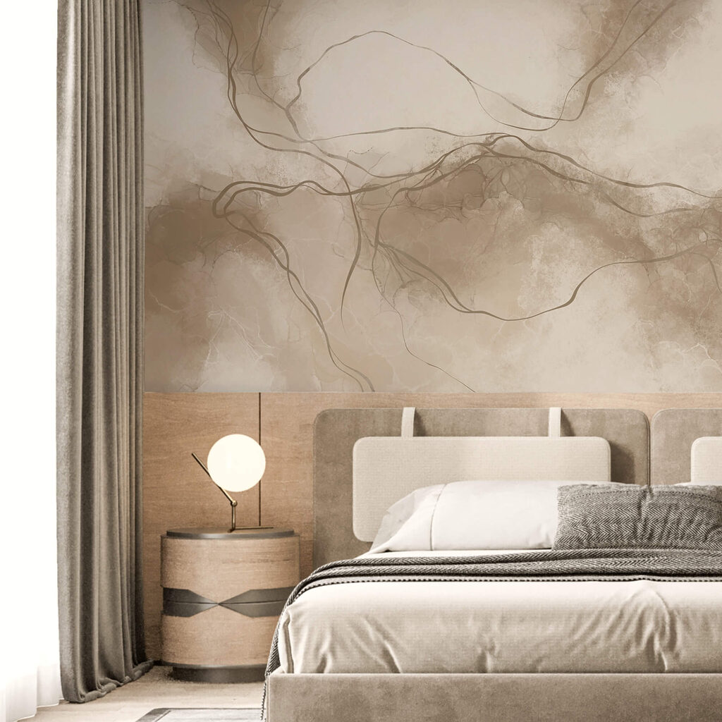 Fijne aders tussen kleurwolken — interieur 2