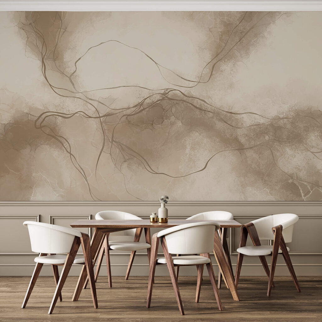 Fijne aders tussen kleurwolken — interieur 1