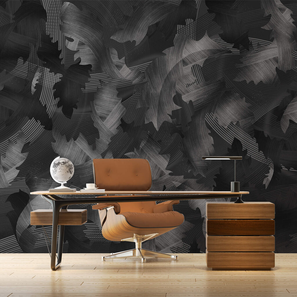 Donkere veren dwarrelen neer — interieur 1
