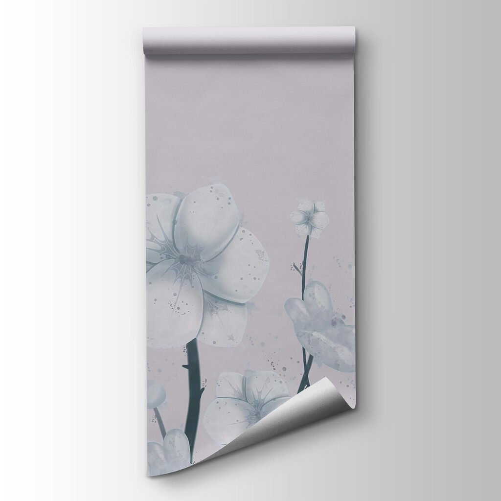 Groep witte bloemen — productweergave