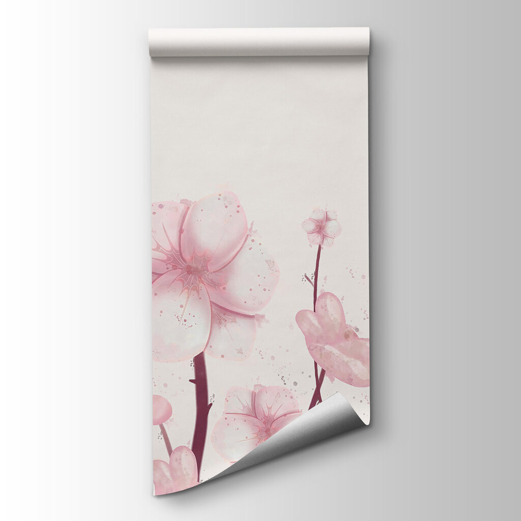 Groep roze bloemen — productweergave