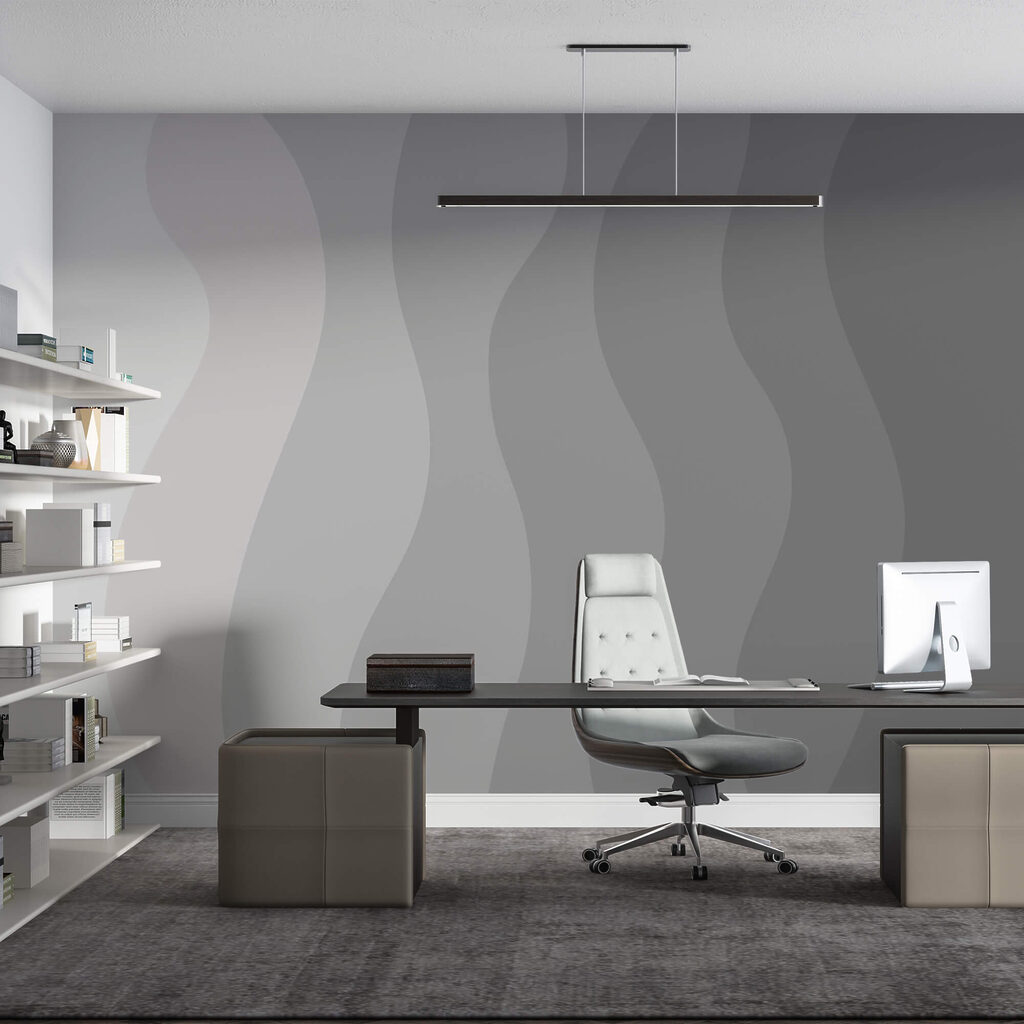 Grijze en witte achtergrond — interieur 1