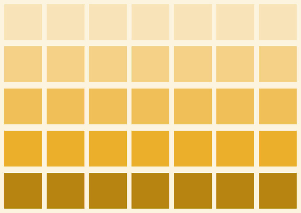 Vierkanten van geel licht — volledig ontwerp