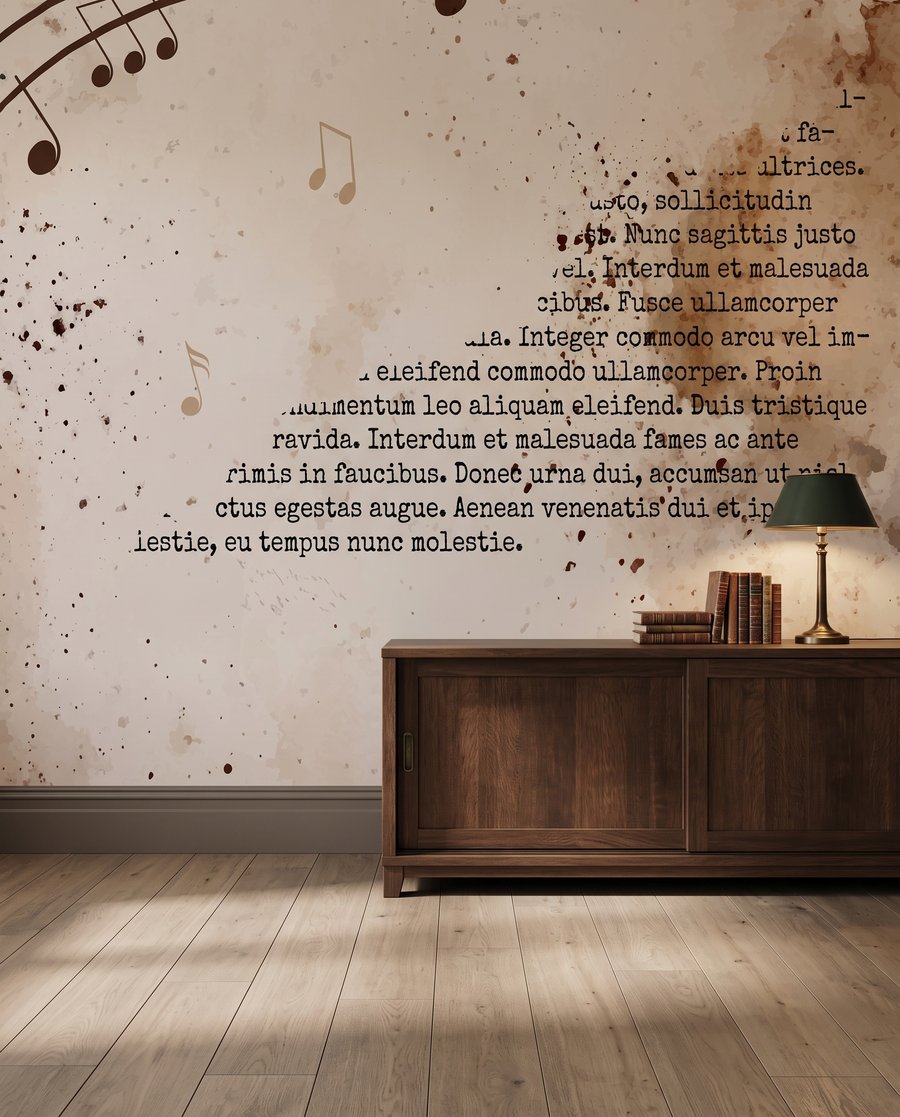 Noten langs gebogen lijnen — interieur 5