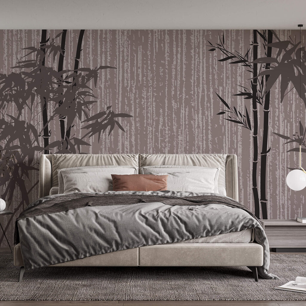 Bamboe voor verticale sporen — interieur 1