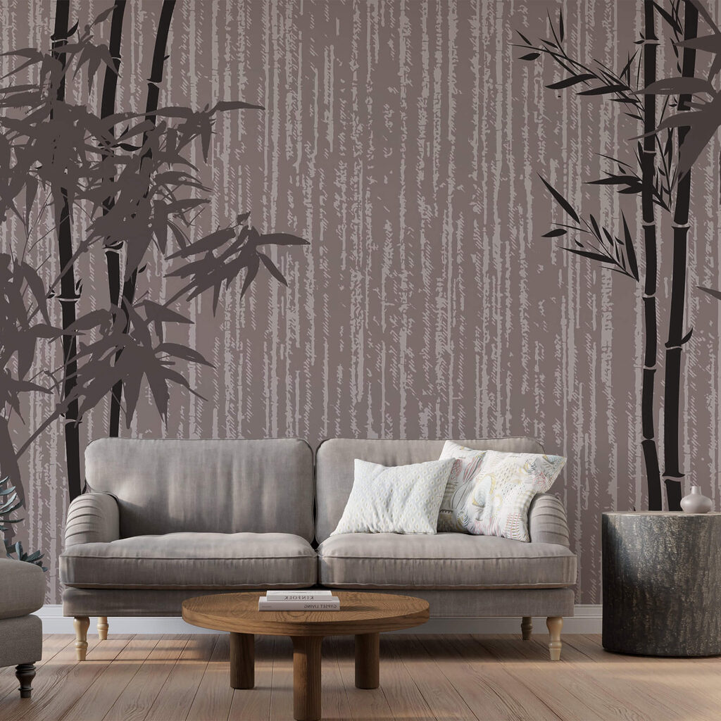 Bamboe voor verticale sporen — interieur 2