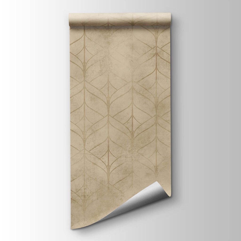 Fijne geometrie op beige — productweergave